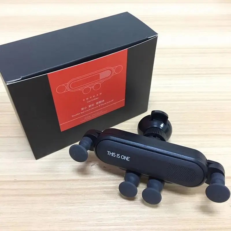

1PC Car Vent Bracket Mobile Phone Bracket Universal Gravity Smart Phone Air Outlet Navigation Bracket