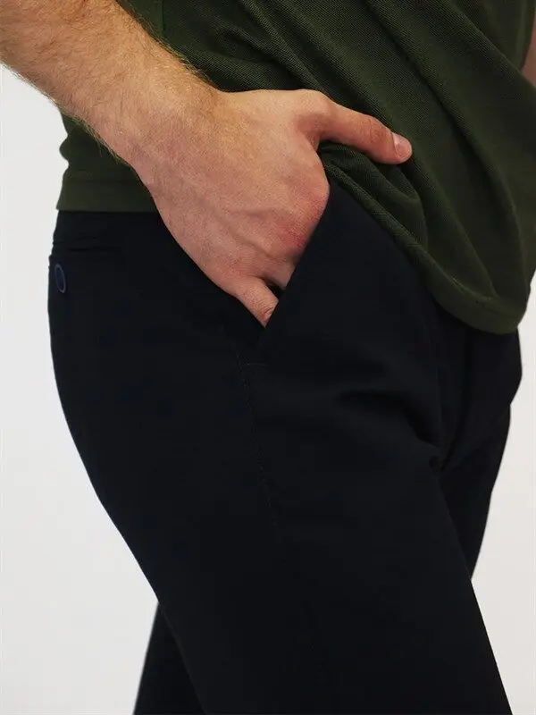 

Dark Navy Blue Mens Chino Pants