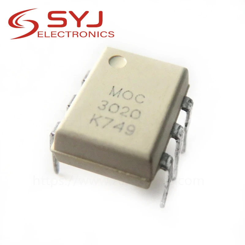 

10pcs/lot MOC3020M MOC3020 DIP-6 In Stock