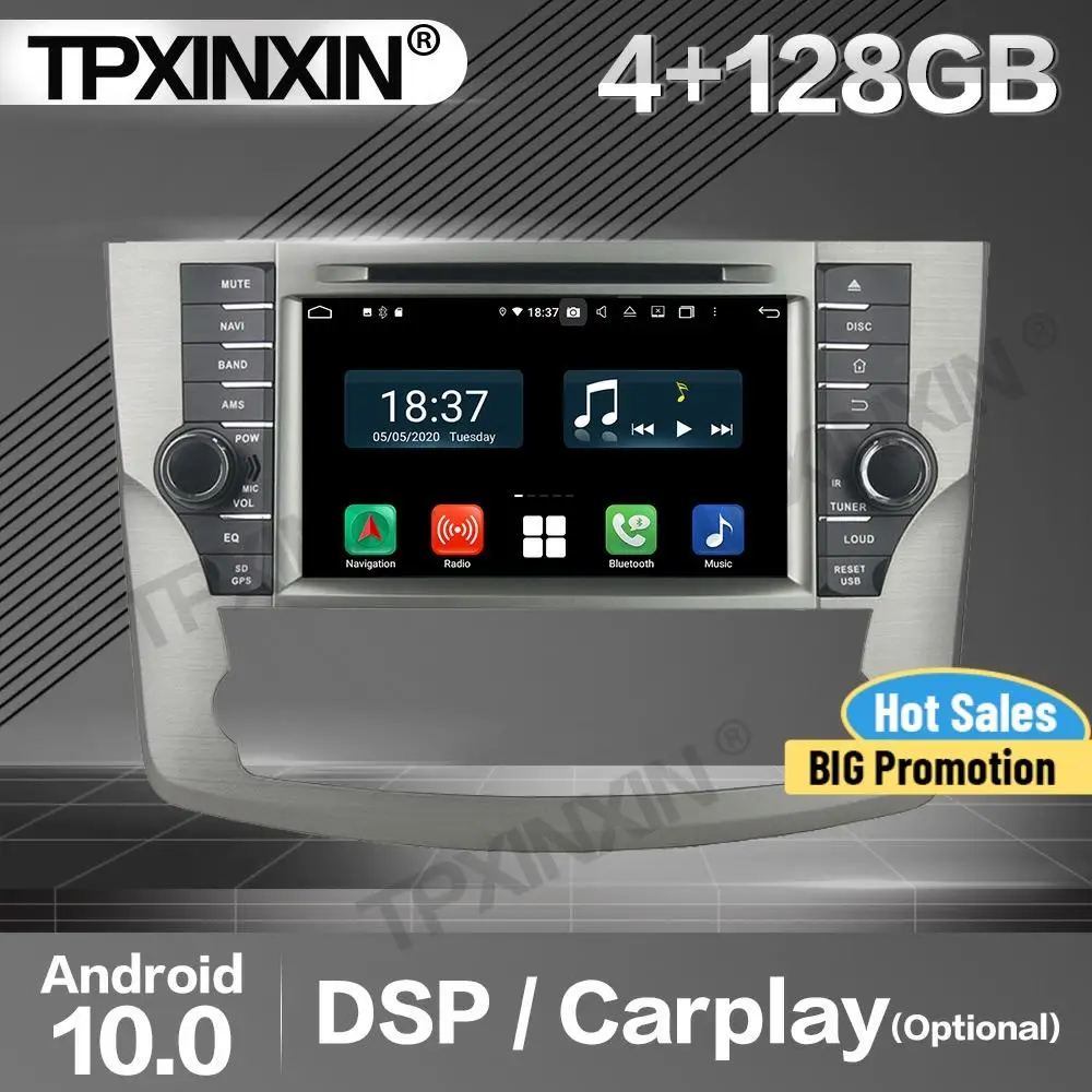 

128G Carplay Car Radio 2 Din Stereo Receiver Android For Toyota Avalon 2011 2012 2013 DSP GPS Navigation Player Audio Head Unit