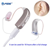 2019 high powerful ric mini rechargeable hearing aid digital with intelligent adaptive noise reduction acoustic audiophone my 33