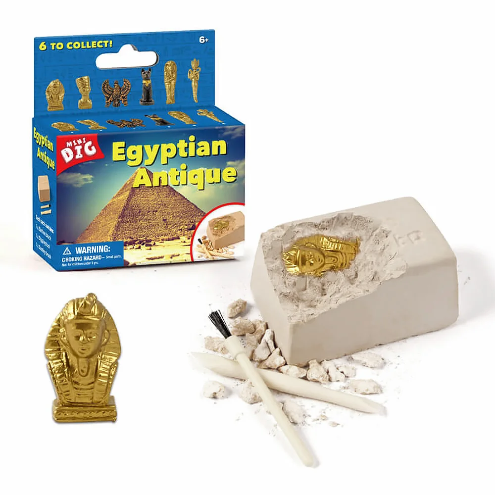 Byncceh-Kit de excavación arqueológica para niños, antigua egipcia juguete educativo de excavación,
