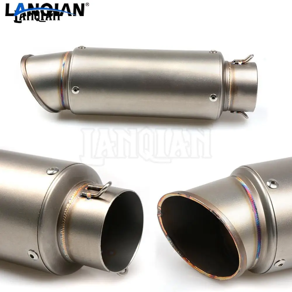 Универсальная выхлопная труба из углеродного волокна для мотоцикла HONDA CRF230F XR230