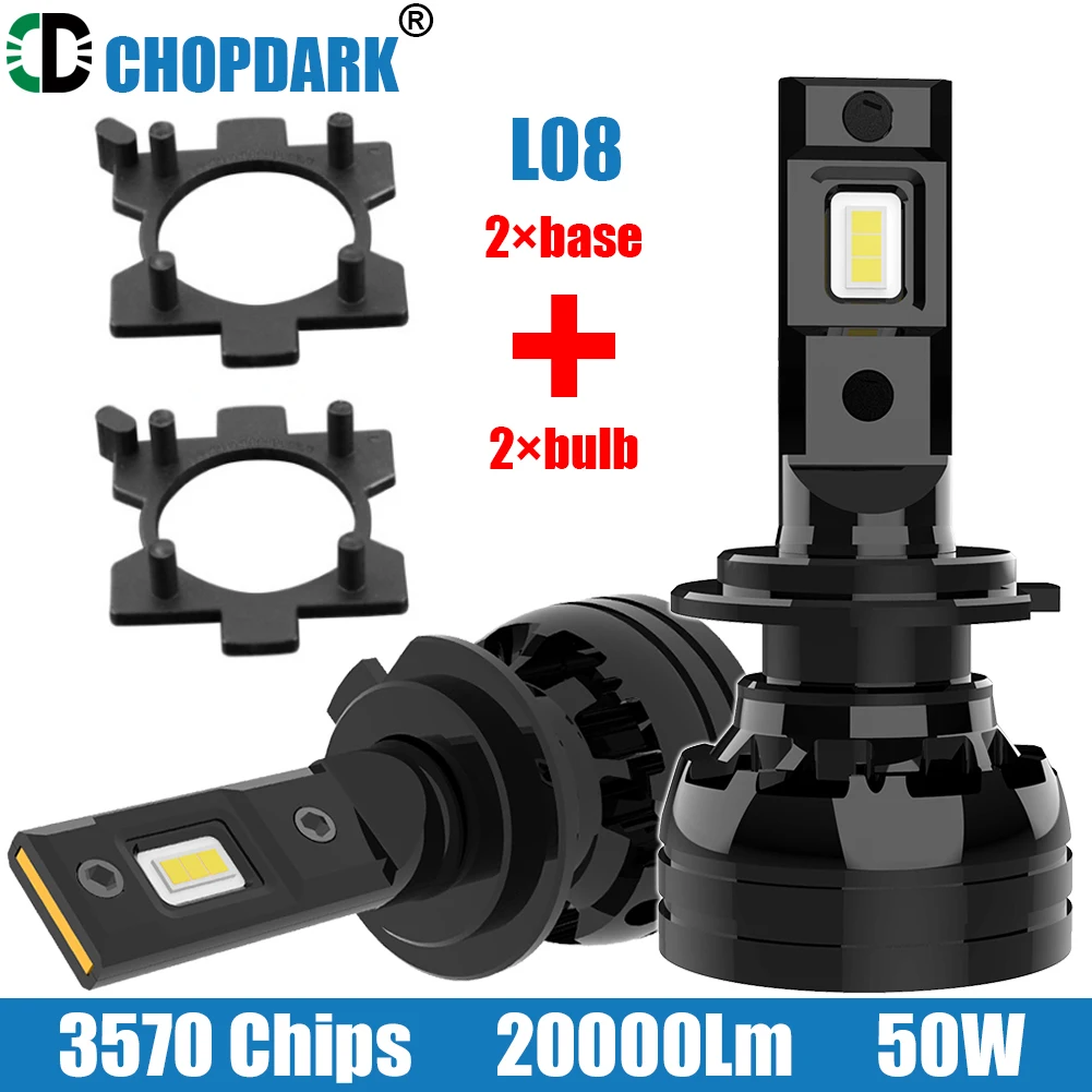 Светодиодные лампы и Базовый адаптер для автомобильных фар H7 фиксатор Mazda 3 CX5 GEELY