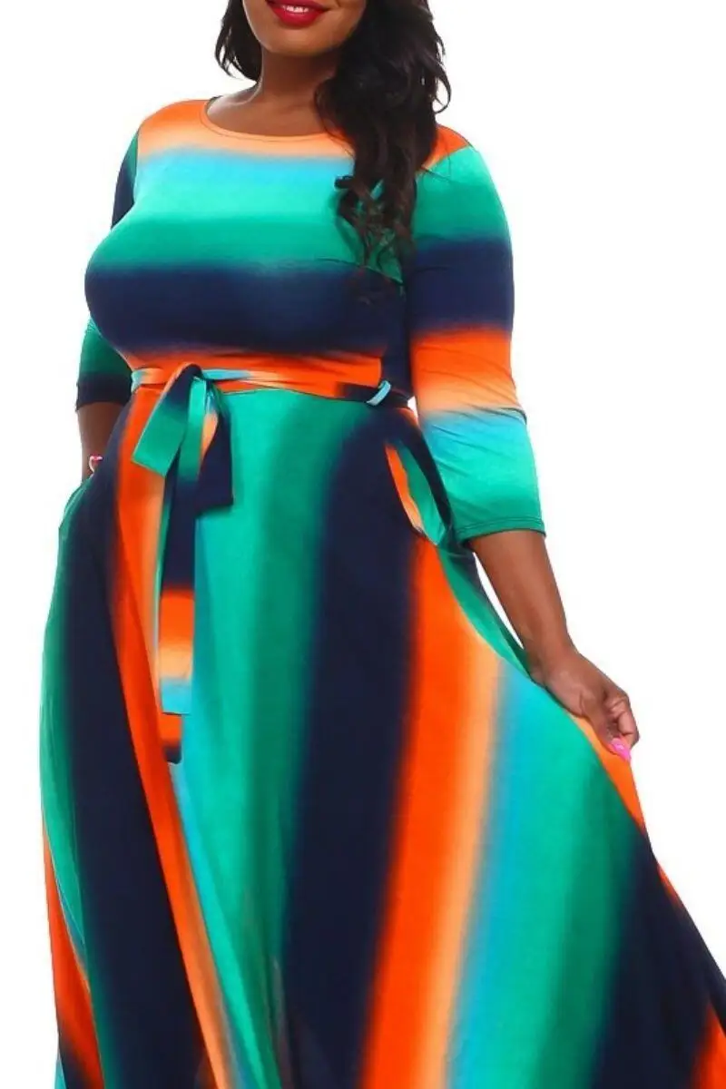 2019 Лето хит продаж explostion OL Стиль Мода Женщины Круглый вырез рукав семь четверти