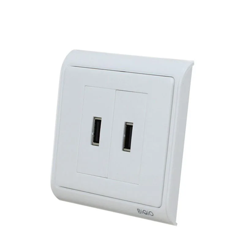 JSJ N86-902 + 602AK two USB2.0 panel solderless line information outlet | Электроника