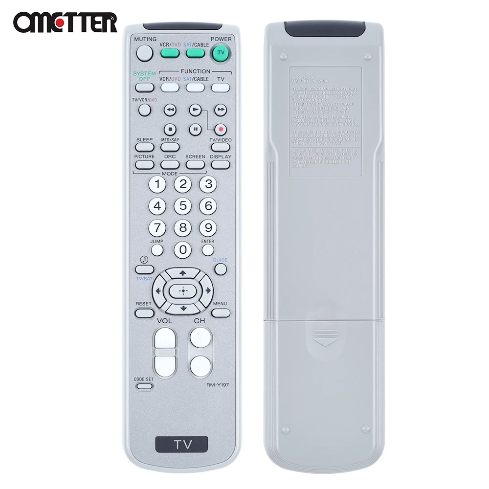 

Suitable for Sony TV remote control RM-Y197