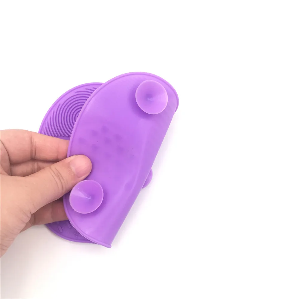 

Newest Silicone Brush Cleaner Cosmetic Make Up Washing Brush Gel Cleaning Mat Foundation Makeup Brush Cleaner Pad Scrubbe Board