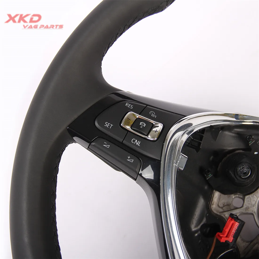 Черное многофункциональное рулевое колесо с подогревом Tiptronic подходит для Jetta MK6