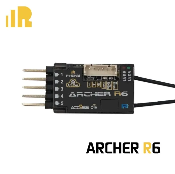 Приемник FrSky 2 4 ГГц Archer R6 ACCESS OTA телеметрический резервный приемник с 6