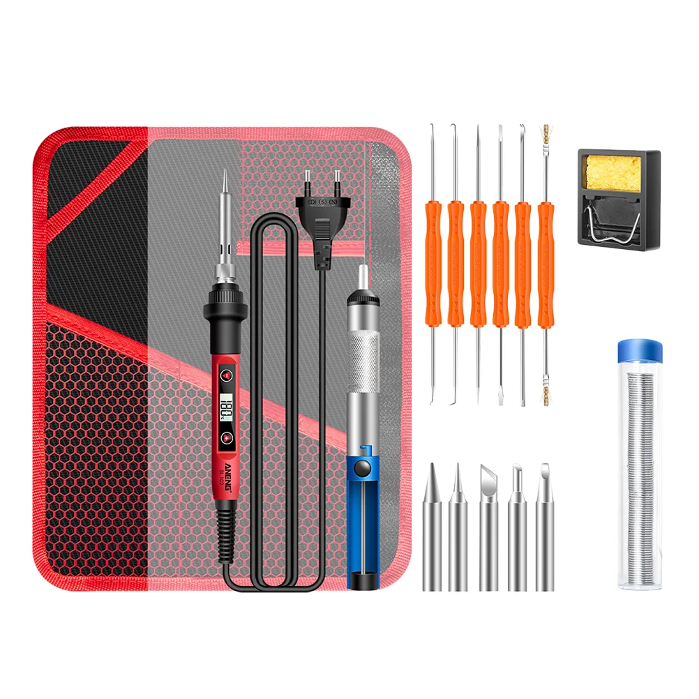 

Набор инструментов для паяльника, комплект инструментов с цифровым дисплеем, с вилкой Стандарта США, 1 комплект