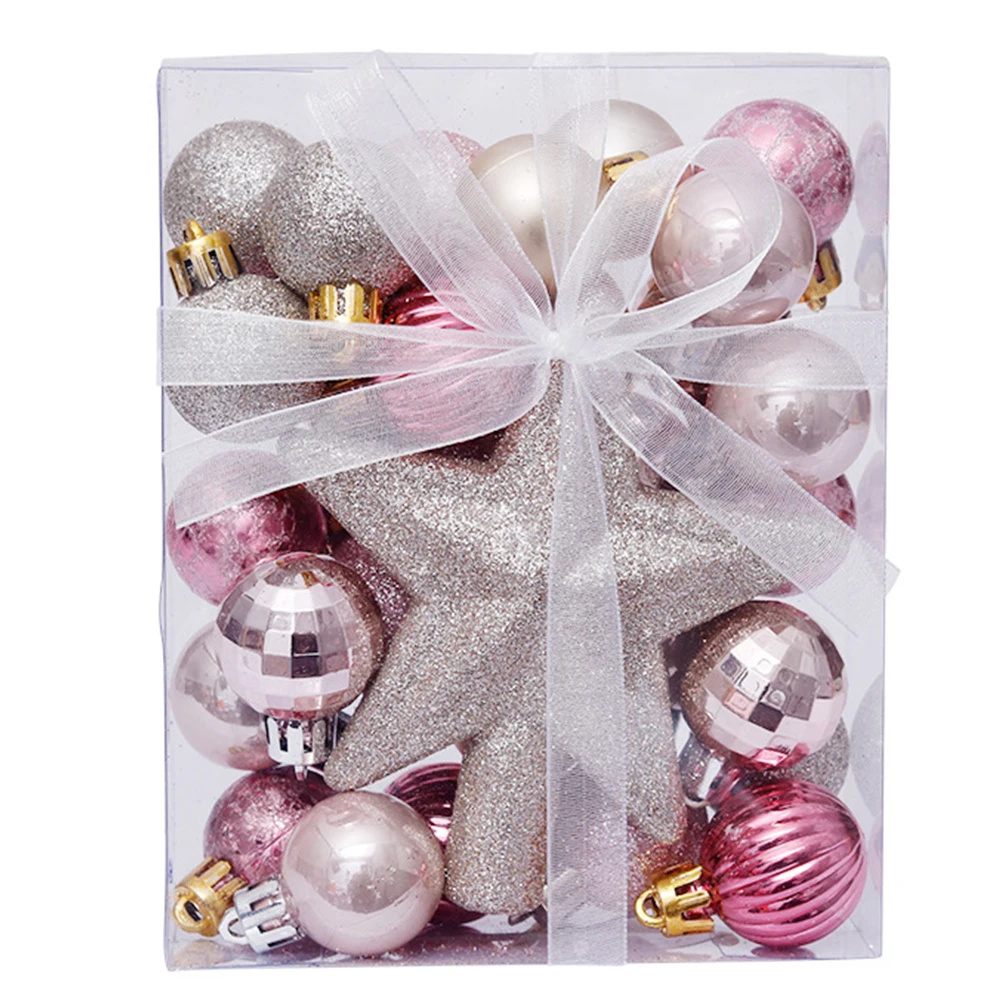 30pcs 3cm Christmas Ball Ornaments for Home Tree Pendants New Year Party Festive Supplies | Дом и сад