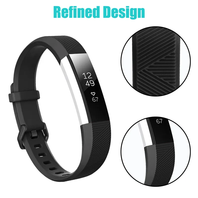 Для Fitbit Ace/Alta HR ремешок силиконовый браслет Alta Замена водонепроницаемый Женский