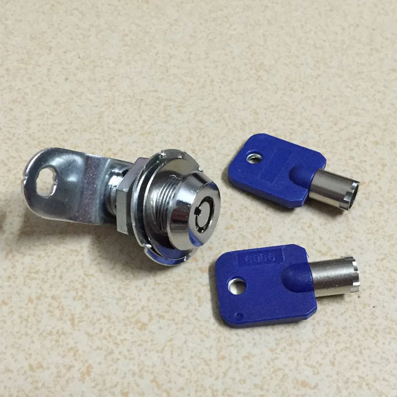 5 шт. цилиндрический замок с 2 ключами 19 мм|lock glass door|locks for doorlock screen door |