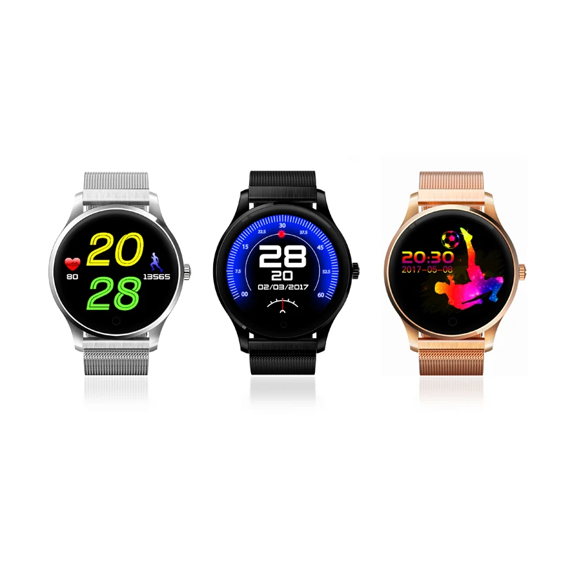 696 K88 Bluetooth Вызов Смарт часы Водонепроницаемый Шагомер монитор сердечного ритма