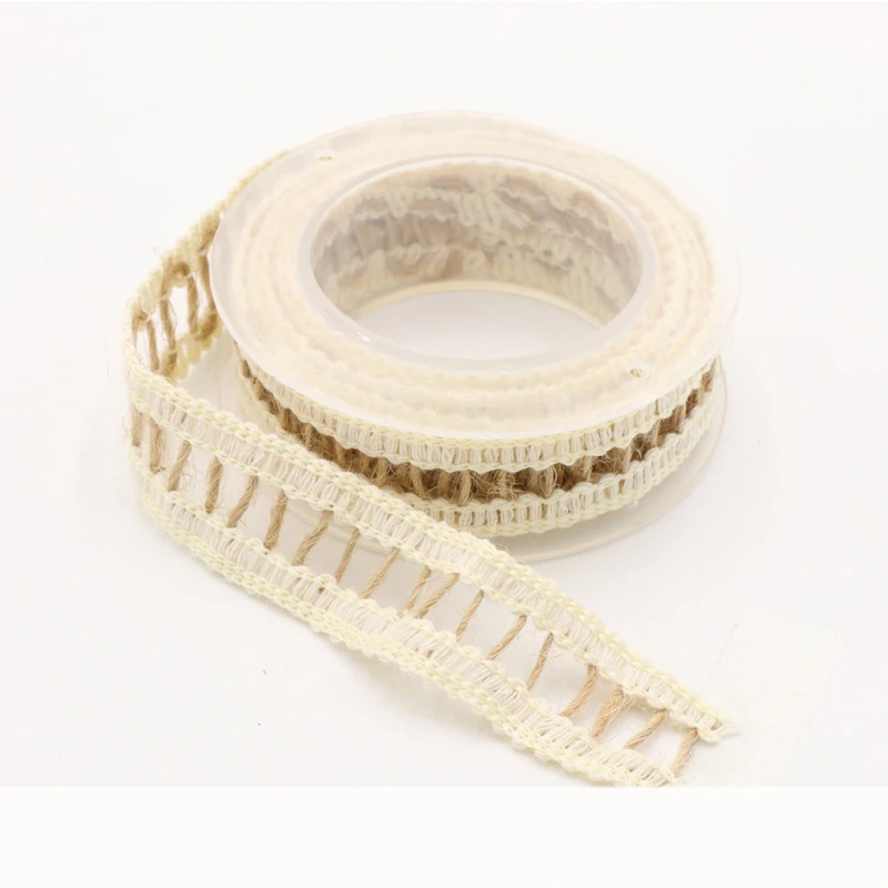 Винтажная плетеная веревка из натурального гессийского джутового шпагата 2 м для