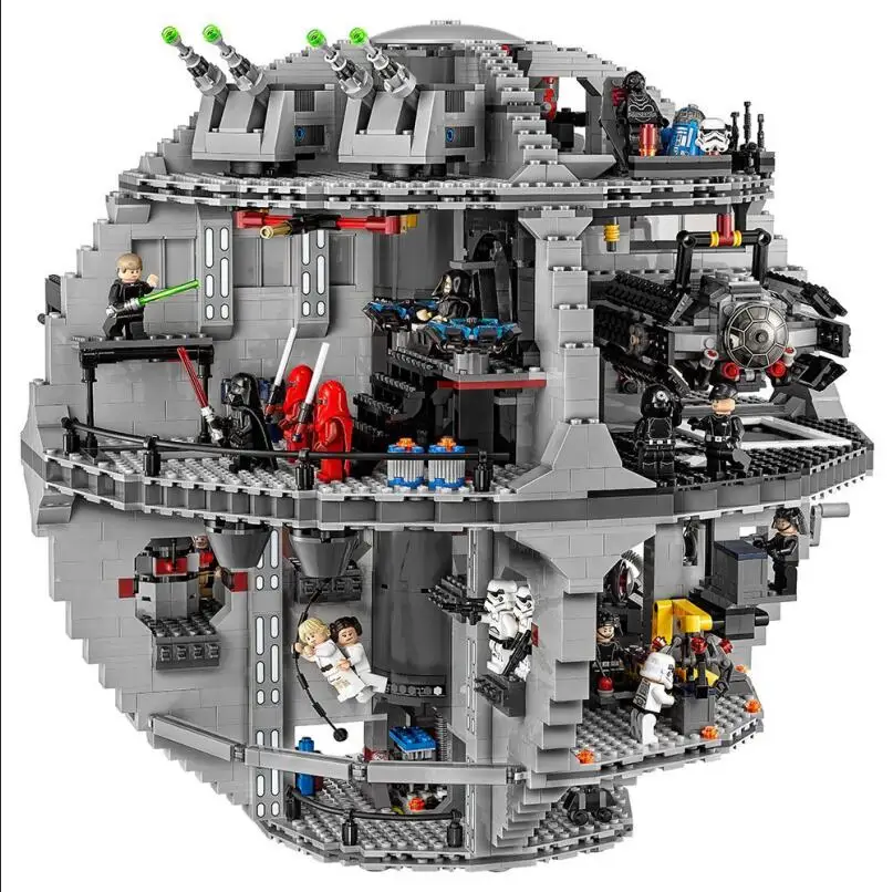 05035 05063 Звездные серии войны UCS Death Star развивающие строительные блоки кирпичи