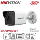 Цилиндрическая IP-камера Hikvision, DS-2CD1043G0-I дюйма, 4 МП, POE, ИК, H.265, IP67, WDR