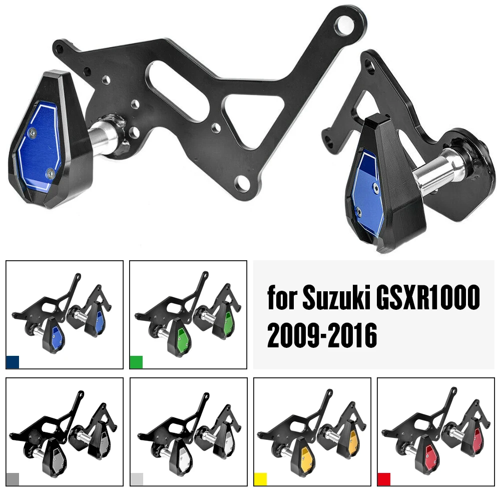 Для SUZUKI GSXR1000 2009 2016 CNC слайдер двигателя протектор рамы защитная крышка GSXR 1000 GSX R