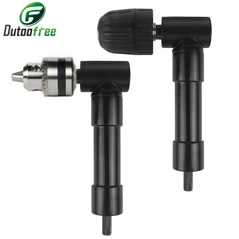 Прямоугольный адаптер 90 градусов патрон без ключа электрическая дрель