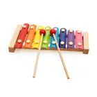 Детские музыкальные игрушки деревянный ксилофон инструмент подарок для детей обучающие игрушки