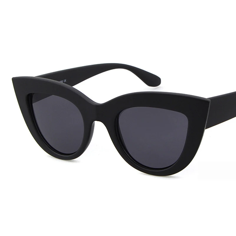 Солнцезащитные очки кошачий глаз женские модные брендовые дизайнерские