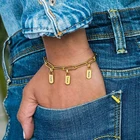 Индивидуальный браслет из нержавеющей стали с различными наименованиями