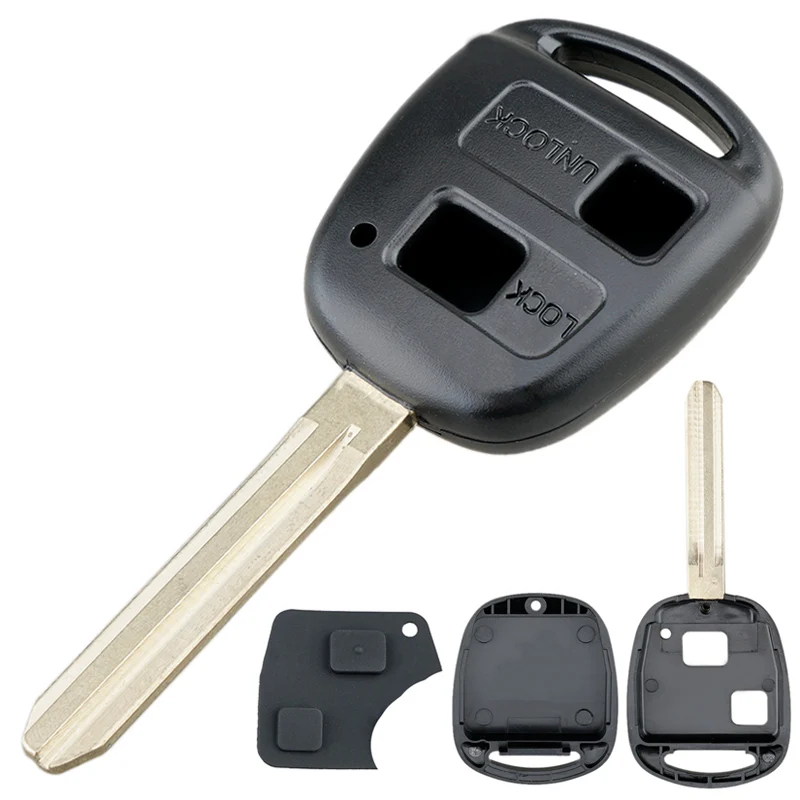 Рукоятка TOY43 с двумя кнопками Задняя деталь для Toyota Yaris Prado Tarago Camry Corolla | Автомобили