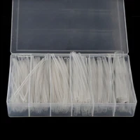 150pcs heat shrink tubing 1 5mm 2 5mm 3mm 5mm 6mm 10mm 21 polyolefin transparent wire cable tube sleeve wrap clear shrinkable