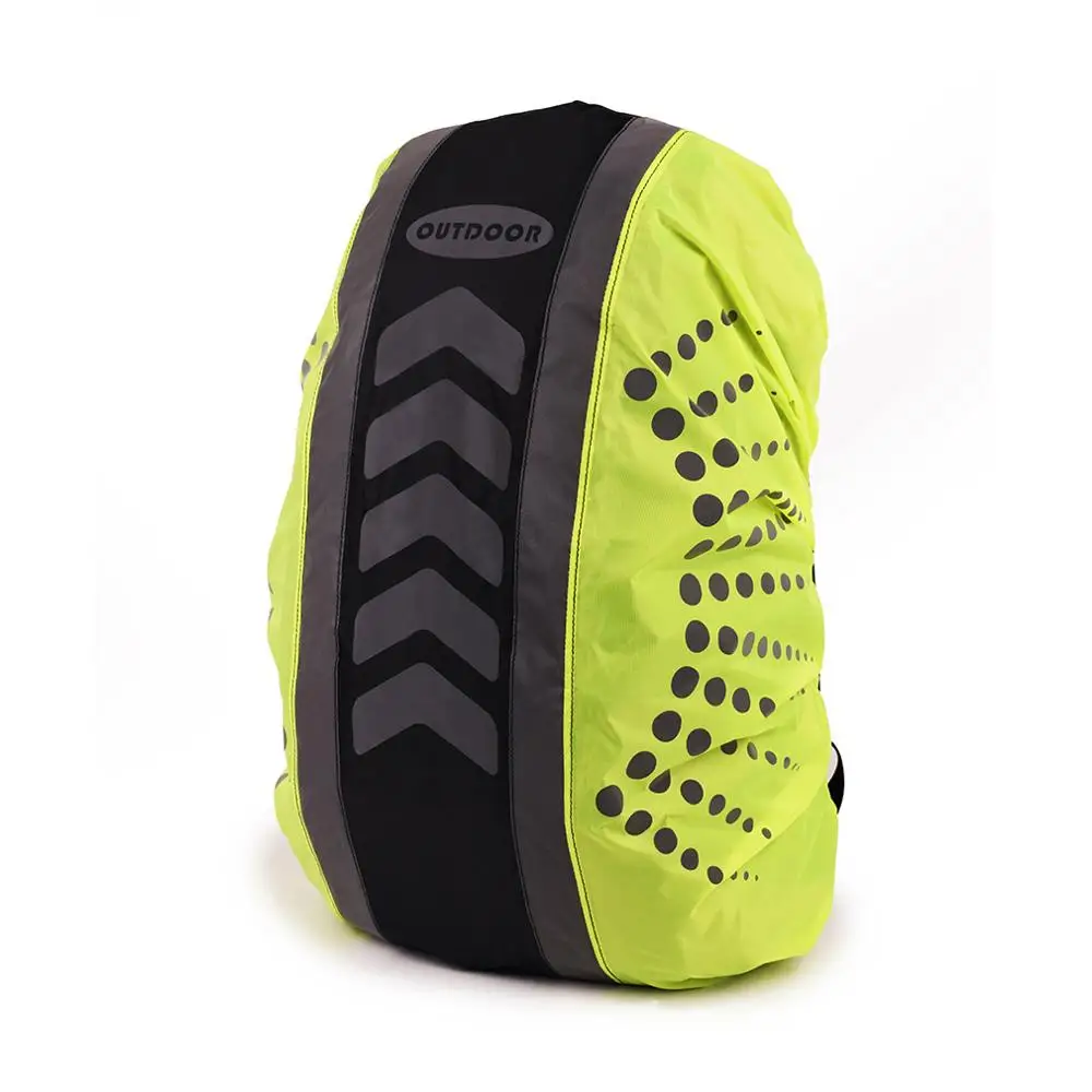 Светоотражающий водонепроницаемый рюкзак с защитой от дождя 20-55 л ультралегкий