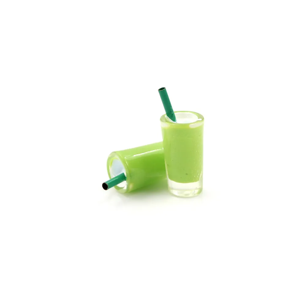 2pcs 1/2/3 шт./лот мини лимон стакана воды Кукольный дом аксессуары чашки игрушка небольшое украшение Подарки Наборы игрушечной мебели 1:12 кукольный домик миниатюра - Цвет: 2pcs