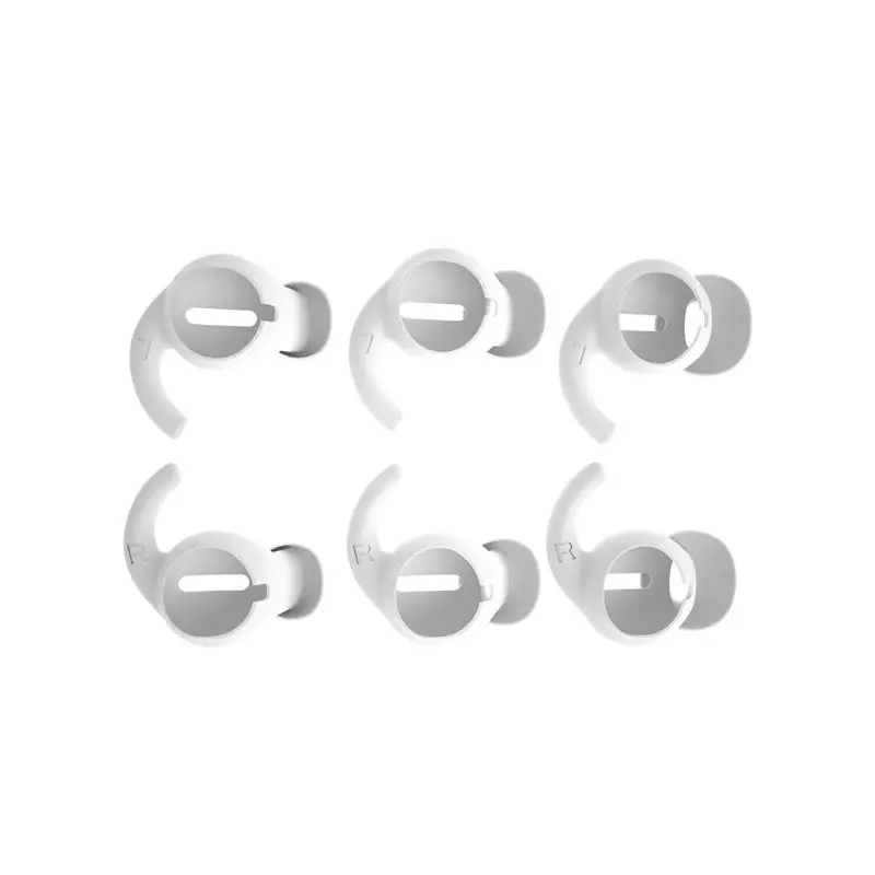 3 пары мягких силиконовых наушников наушники-вкладыши с крышкой для Airpods 1/2 |