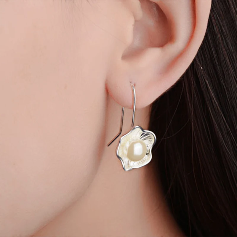 Серьги-гвоздики серебряного цвета с защитой от аллергии | Украшения и аксессуары