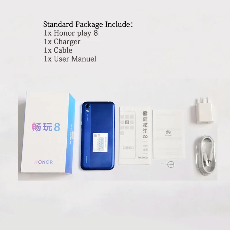 HONOR 8 play HONOR Play 8 MT6761 2 ГБ 32 ГБ четырехъядерный Y5 мобильный телефон 5,71 ''ips полный экран Android 9,0 мобильный телефон