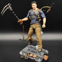uncharteed 4 a thief s end nathan drake joints movable 7 inches action figure model ornaments toys birthday gifts
