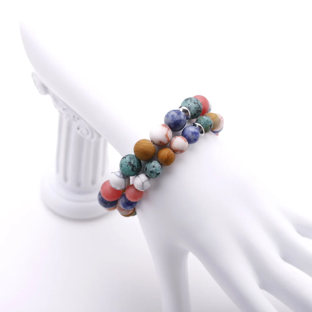 CHICVIE 2019 персонализированный браслет чакра Ручной работы Бусины дружбы браслеты