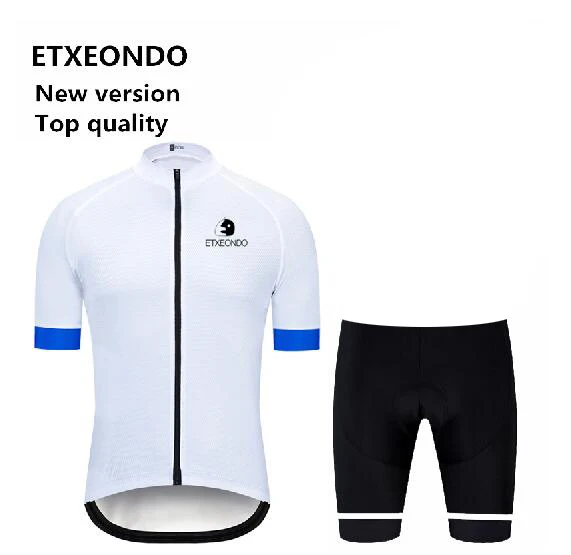 Новая версия! Профессиональная одежда для велоспорта Etxeondo, летний мужской костюм с коротким рукавом для велоспорта, Быстросохнущий комплект из Джерси для велоспорта, 7 цветов - Цвет: kits
