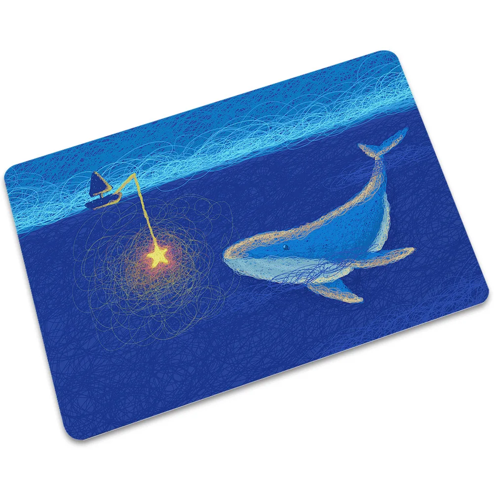 Противоскользящий напольный коврик для ванной водонепроницаемый душевой