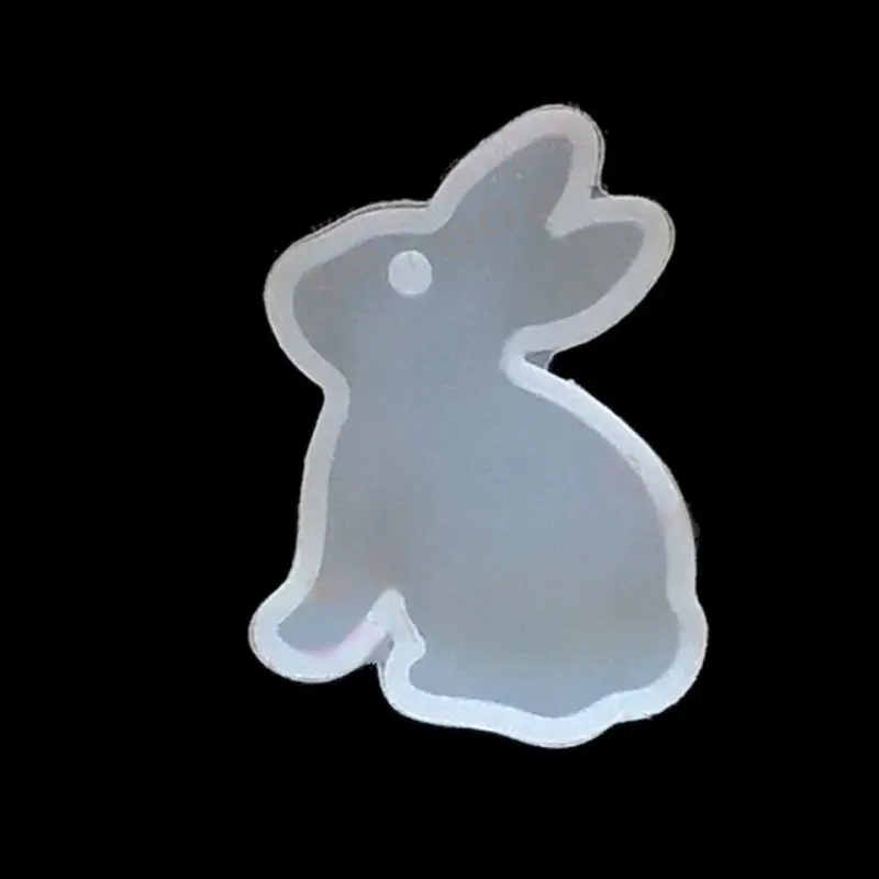 DIY Кролик кошка силиконовые формы из смолы животные кулон ремесло инструмент