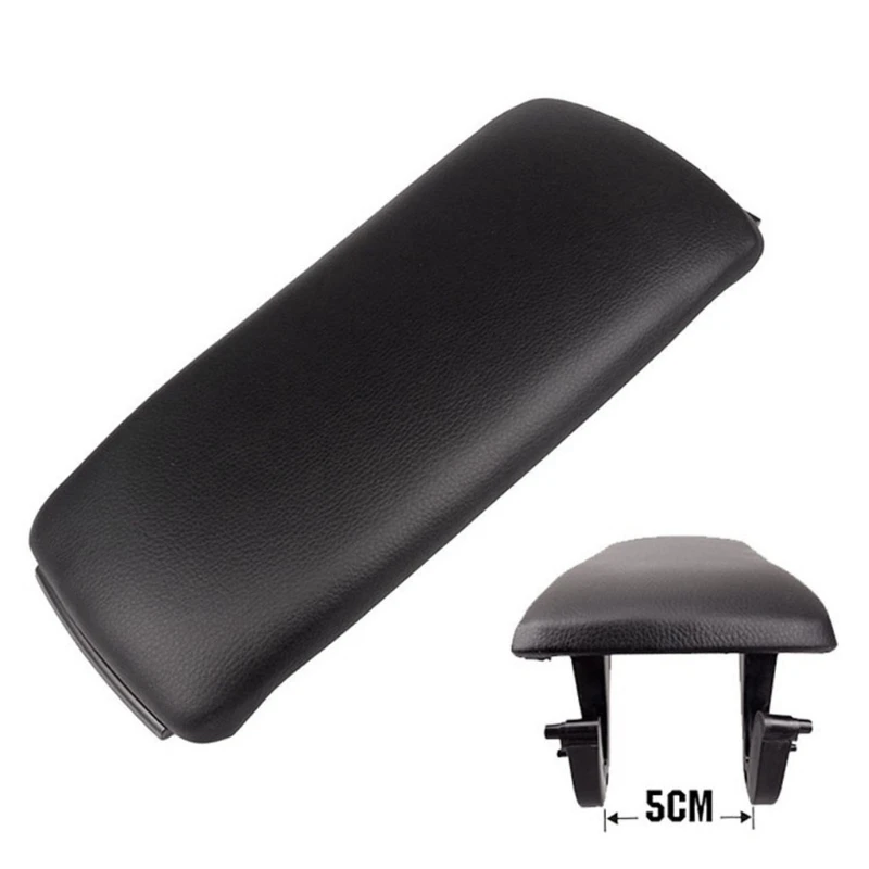 

Black Armrest Center Box Lid Cover Fit for 2000-2008 Vehicle Central Storage Box Protection Tool with Fully Protection