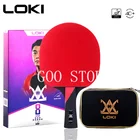 Ракетка для настольного тенниса LOKI 8 Star, профессиональная ракетка для пинг-понга, для контроля мячей и насадки