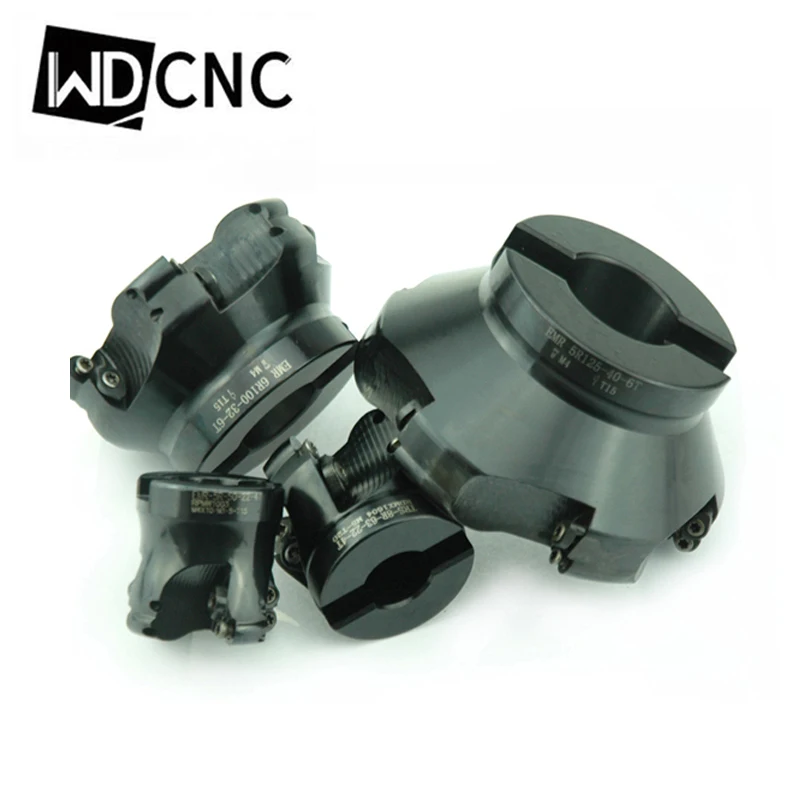 EMR круглый дюбель Торцевая мельница EMR5R-50-22 63-22-4T 80-27-5T 100-32-6T торцевая фреза