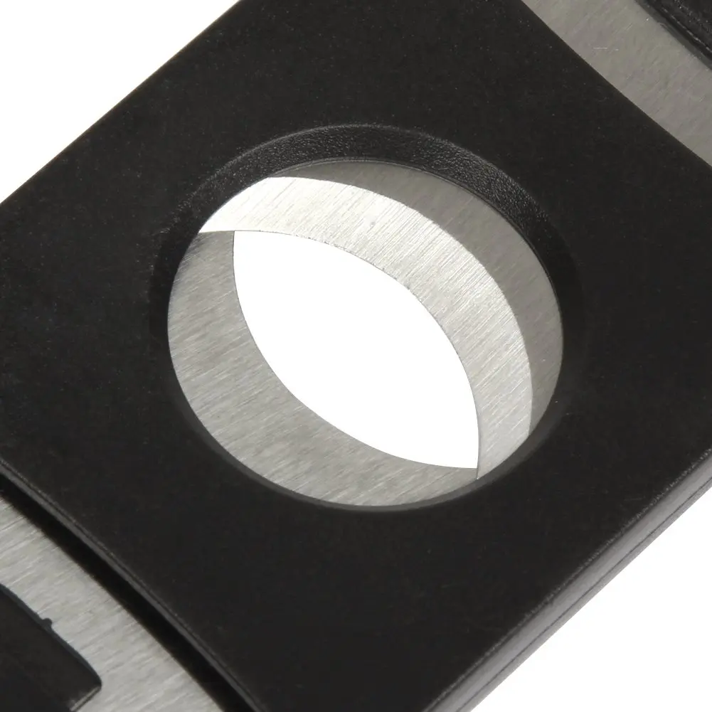 Новинка 1 шт. нож с двойными лезвиями Карманный Каттер для сигар ножницы из