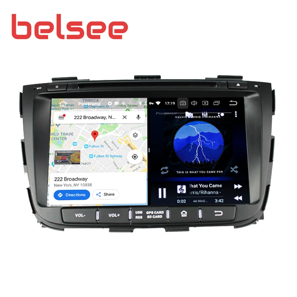 Автомагнитола Belsee Android 9 0 для Kia Sorento 2013 2014 4 Гб 64 стерео аудио GPS навигация