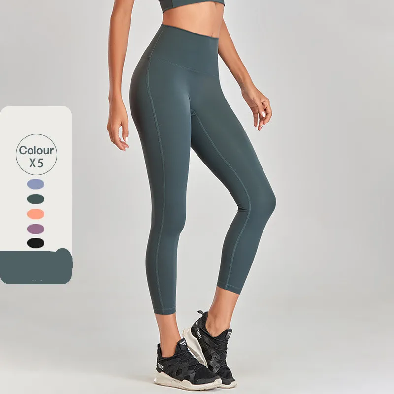 

Women Seamless Sport Leggings High Waist Tights Leggins Female Fitness Tummy Control Gym Yoga Pants Wear Peach Buttock Quick Dry