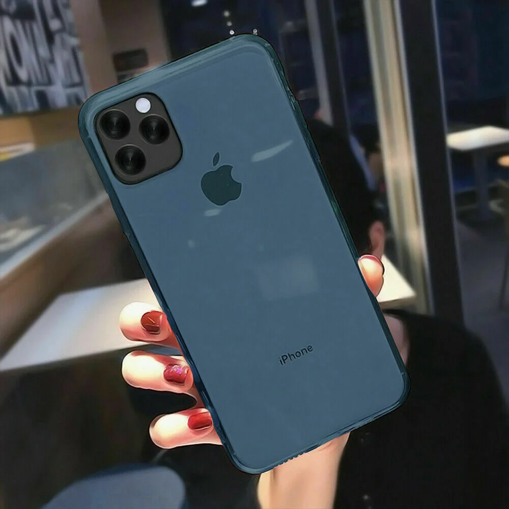 

Coque Etui Silicone Protection Pour For iPhone 12 Mini 12 Pro Max 6/7/8/XR/11 SE