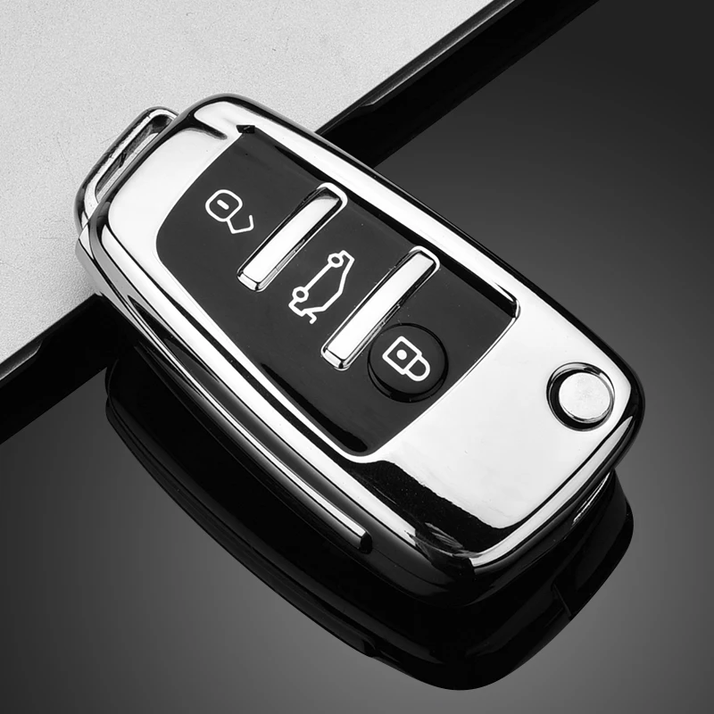 

Soft TPU Car Remote Key Cover Case For Audi A3 8P A4 B7 B8 B5 B9 B6 A1 A5 Q7 Q5 A6 4F C6 C5 C7 C4 TT Q3 S3 A7 A8 C4 8N 8V 8L RS3