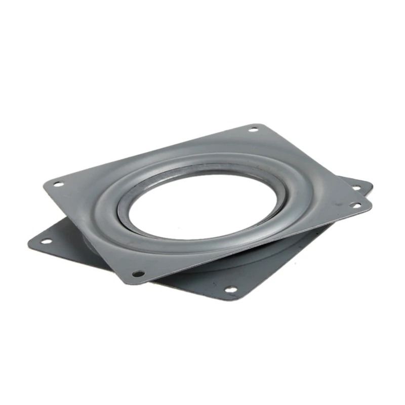 

Square Bearing Swivel Plate Lazy Susan Turntable 3"/4"/6" TV Rack Desk Tool