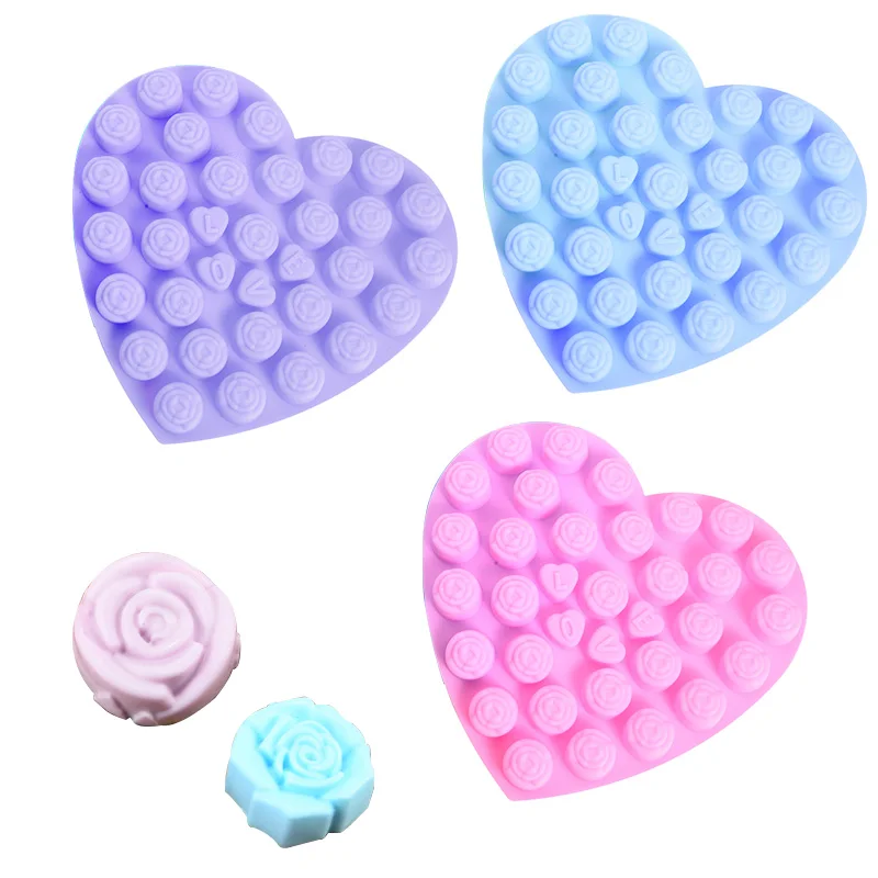 Силиконовая форма для шоколада в форме сердца 1 шт.|Формы тортов| |