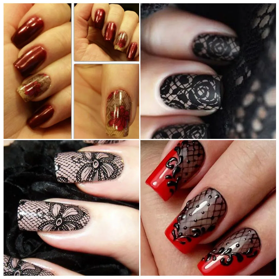 Пластины для стемпинга из нержавеющей стали 10 шт. трафареты ногтей с изящной